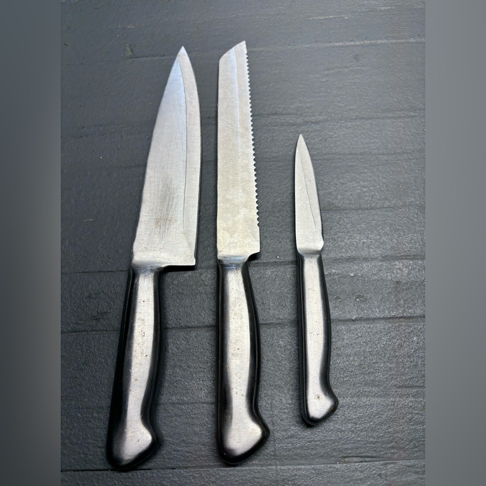 Set of 3 Kitchen Knives